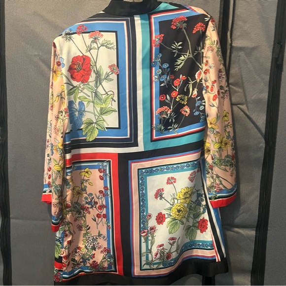 Koko Patchwork Print Open Front Jacket - Picture 11 of 16